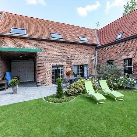 Large Overlooking The Sunny Courtyard With Fountain