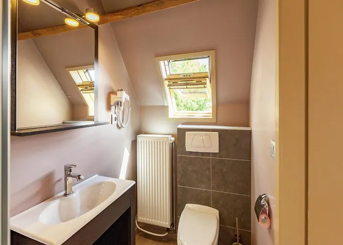 Large Overlooking The Sunny Courtyard With Fountain Le Bizet